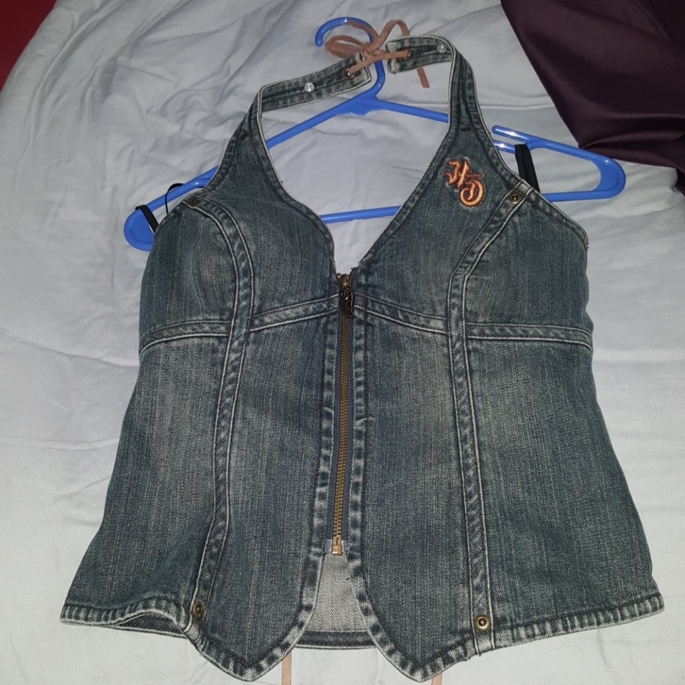 Beautiful Denim HD Halter
